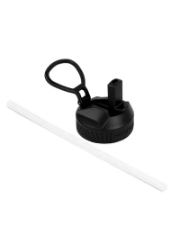Nakrętka ze słomką AquaFlask (STRAW LID) - SPACE BLACK