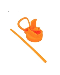 Nakrętka ze słomką AquaFlask – TANGERINE