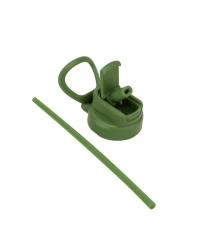 Nakrętka ze słomką AquaFlask – HUNTER GREEN