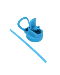 Nakrętka ze słomką AquaFlask – MALIBU BLUE