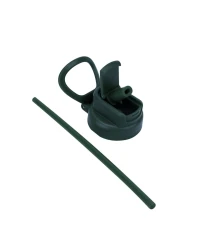 Nakrętka ze słomką AquaFlask – MOSS GREEN
