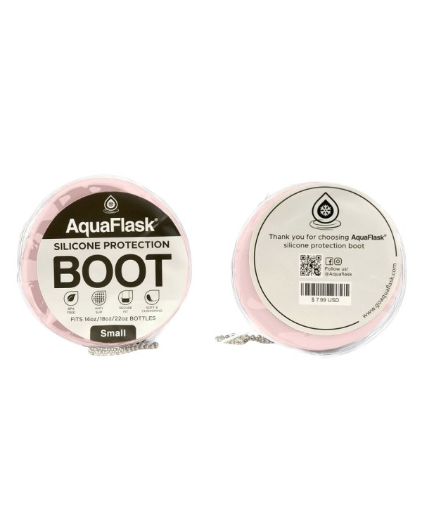 Sylikonowa osłonka AquaFlask rozmiar S – BALLET PINK 3.jpg