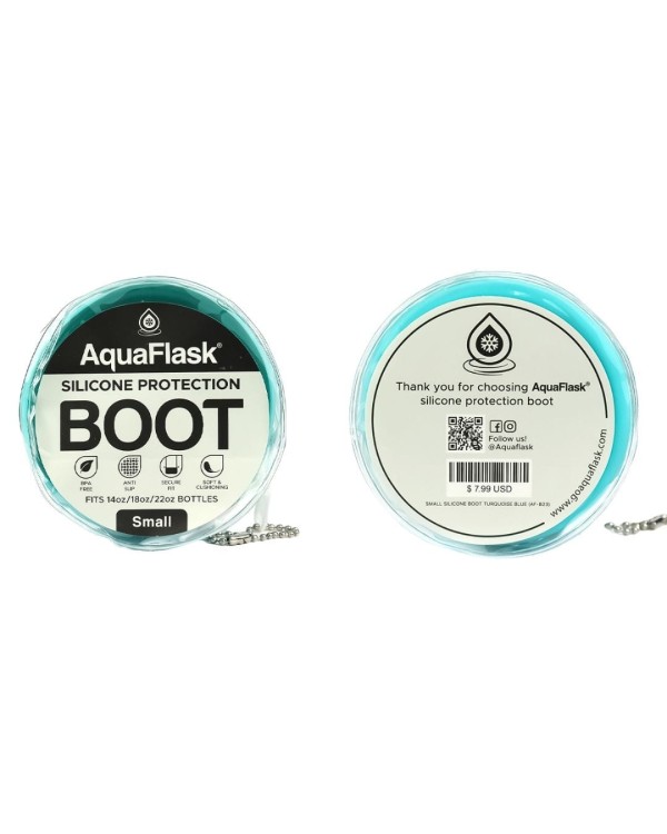 Sylikonowa osłonka AquaFlask rozmiar S – TURQUOISE BLUE 3.jpg