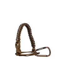 Uchwyt do butelki (paracord) AquaFlask – PRINTED BROWN