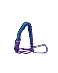 Uchwyt do butelki (paracord) AquaFlask –   PRINTED VIOLET